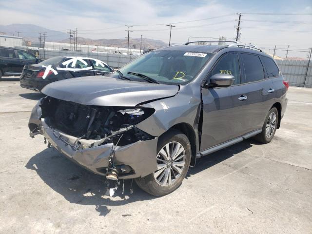 Photo 2 from auction – 2017 NISSAN PATHFINDER with VIN 5N1DR2MN9HC629061