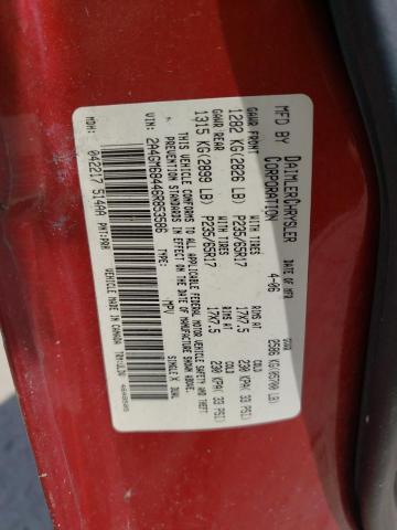 Photo 10 from auction – 2006 CHRYSLER PACIFICA T with VIN 2A4GM68446R853586