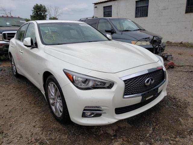 INFINITI Q50 PREMIU 2016 with VIN JN1EV7AR5GM343373 - Photo from auction