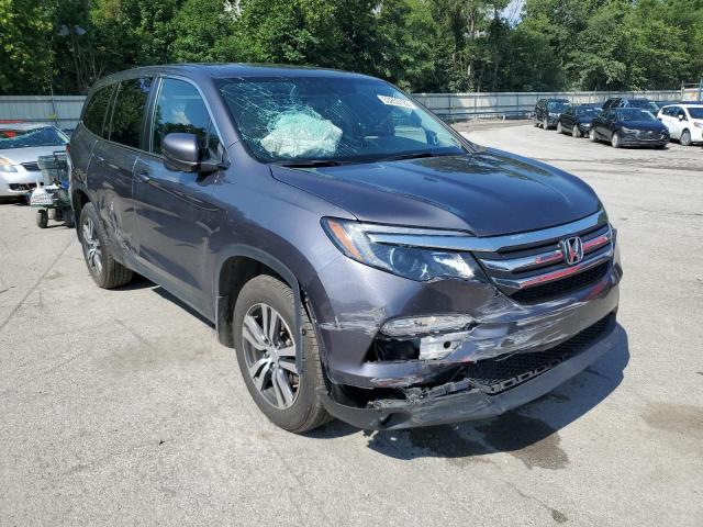 HONDA PILOT EXL 2018 with VIN 5FNYF6H55JB028321 - Photo from auction