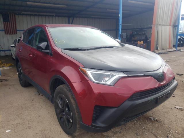 TOYOTA RAV4 LE 2018 with VIN 2T3BFREV0JW746803 - Photo from auction