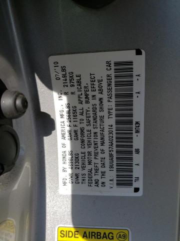 Photo 10 from auction – 2010 ACURA TL with VIN 19UUA8F57AA023014