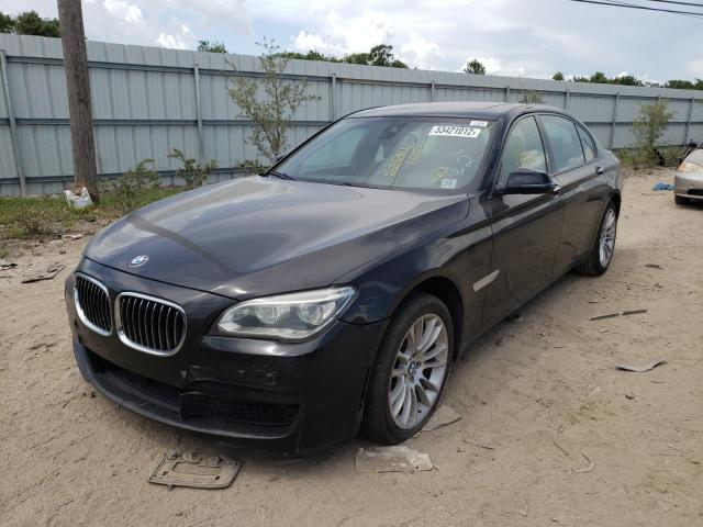 Photo 2 from auction – 2014 BMW 750 LXI with VIN WBAYF8C58ED142522