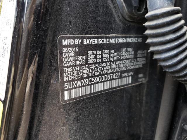 Photo 10 from auction – 2016 BMW X3 XDRIVE2 with VIN 5UXWX9C59G0D67427