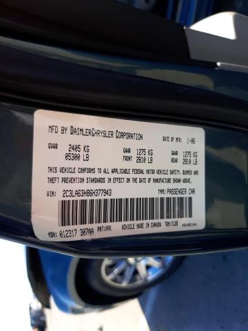 Photo 10 from auction – 2006 CHRYSLER 300C with VIN 2C3LA63H86H377943