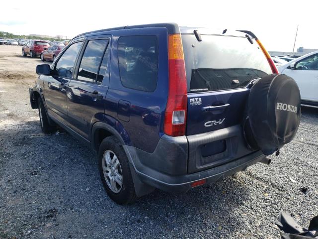 Photo 3 from auction – 2003 HONDA CR-V EX with VIN JHLRD78863C017566