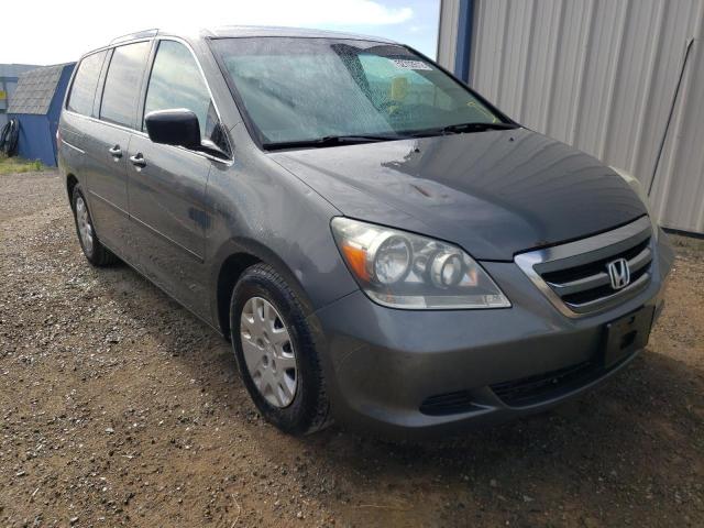 HONDA ODYSSEY LX 2007 with VIN 5FNRL382X7B098620 - Photo from auction