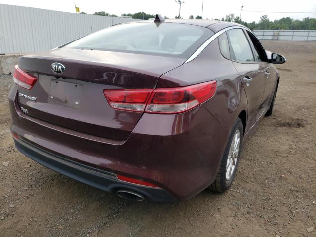 Photo 4 from auction – 2016 KIA OPTIMA LX with VIN 5XXGT4L35GG108822
