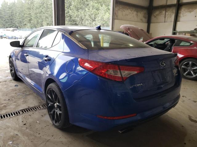 Photo 3 from auction – 2012 KIA OPTIMA SX with VIN 5XXGR4A60CG077727