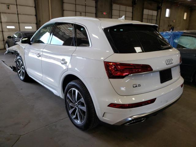 Photo 3 from auction – 2022 AUDI Q5 PREMIUM with VIN WA1EAAFY6N2107341