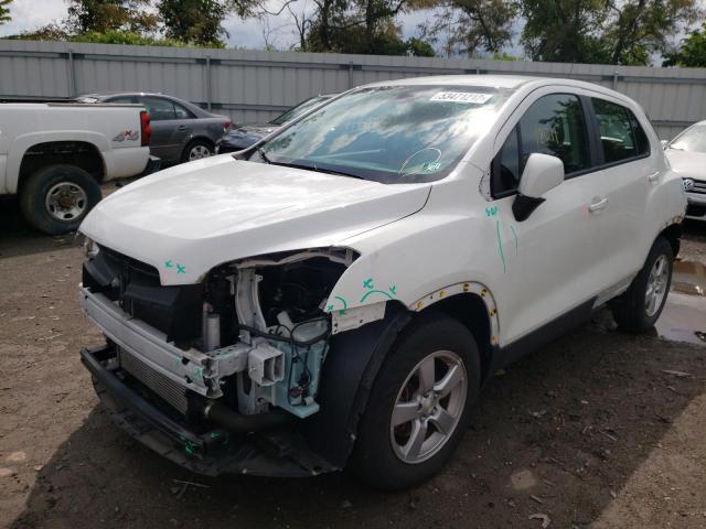 Photo 2 from auction – 2016 CHEVROLET TRAX LS with VIN KL7CJNSB1GB758804