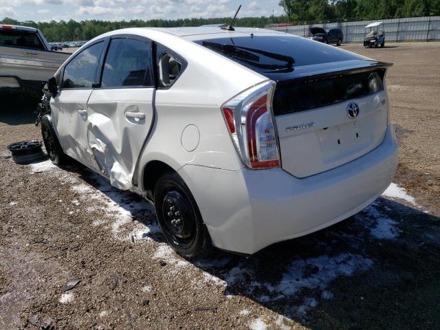 Photo 3 from auction – 2012 TOYOTA PRIUS with VIN JTDKN3DU3C5531161