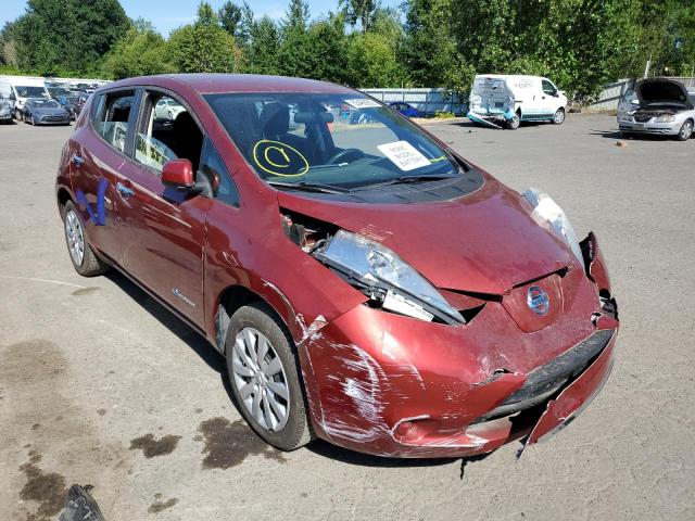 NISSAN LEAF S 2013 with VIN 1N4AZ0CP7DC419654 - Photo from auction