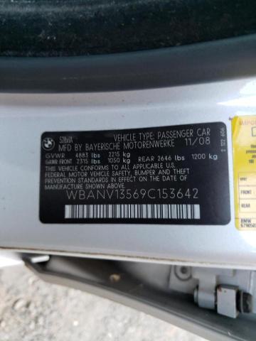 Photo 10 from auction – 2009 BMW 528 XI with VIN WBANV13569C153642