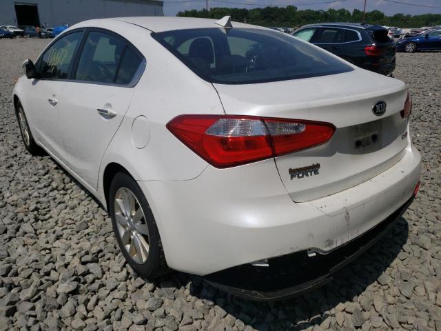 Photo 3 from auction – 2014 KIA FORTE EX with VIN KNAFX4A89E5122400