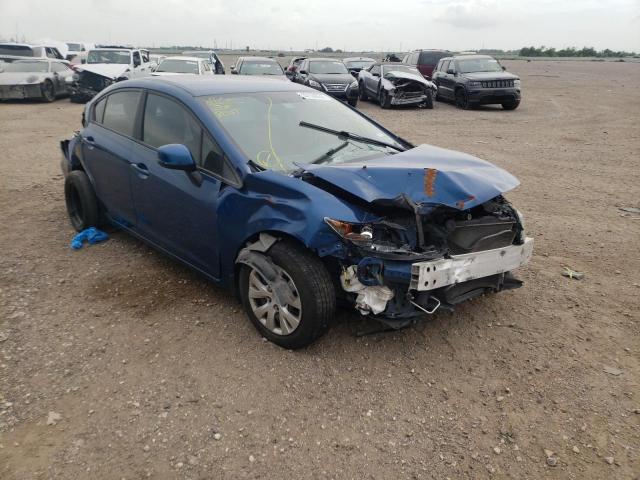 HONDA CIVIC LX 2012 with VIN 2HGFB2F52CH534587 - Photo from auction