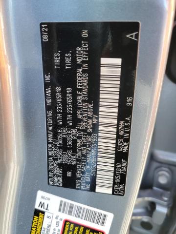 Photo 10 from auction – 2021 TOYOTA HIGHLANDER with VIN 5TDGZRBH1MS151993