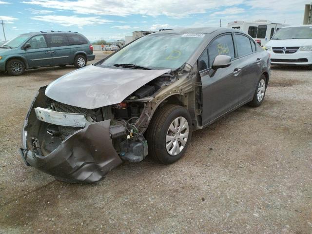 Photo 2 from auction – 2012 HONDA CIVIC LX with VIN 2HGFB2F56CH566135