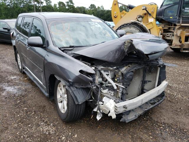TOYOTA HIGHLANDER 2013 with VIN 5TDZK3EH6DS139067 - Photo from auction