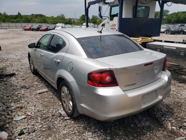 Photo 3 from auction – 2012 DODGE AVENGER SE with VIN 1C3CDZAB8CN167580