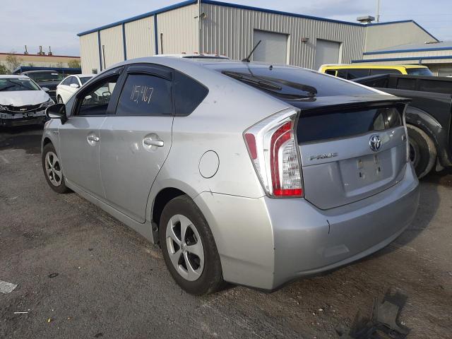 Photo 3 from auction – 2012 TOYOTA PRIUS with VIN JTDKN3DU2C5448448