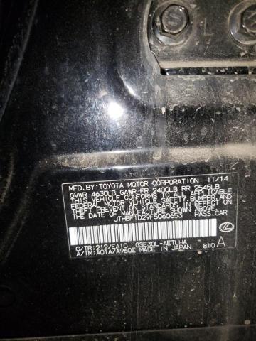 Photo 10 from auction – 2015 LEXUS IS 250 with VIN JTHBF1D29F5060653