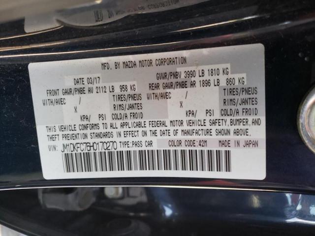 Photo 10 from auction – 2017 MAZDA CX-3 TOURI with VIN JM1DKFC76H0170270