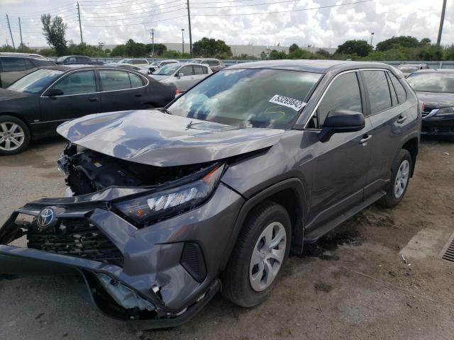 Photo 2 from auction – 2022 TOYOTA RAV4 LE with VIN 2T3H1RFVXNC181734