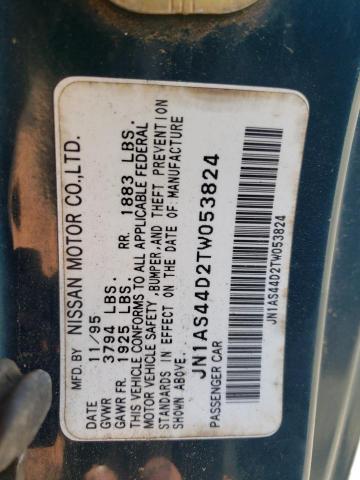 Photo 10 from auction – 1996 NISSAN 240SX BASE with VIN JN1AS44D2TW053824