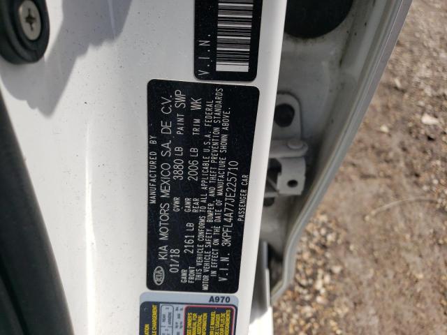 Photo 10 from auction – 2018 KIA FORTE LX with VIN 3KPFL4A77JE225710