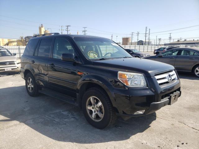 HONDA PILOT EX 2006 with VIN 5FNYF28536B011193 - Photo from auction