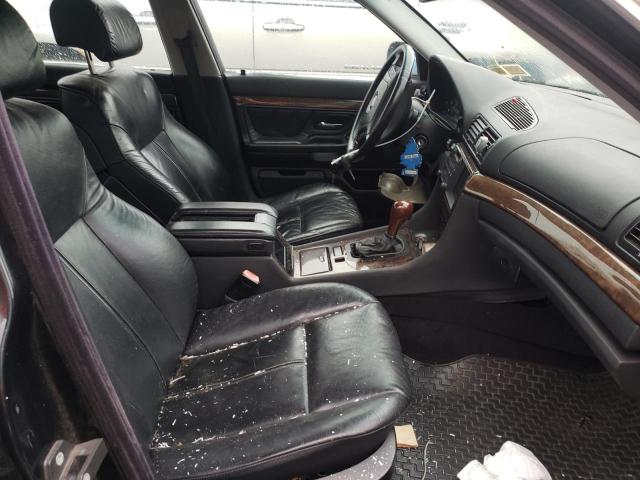 Photo 5 from auction – 2000 BMW 7 SERIES with VIN WBAGH8345YDP07214