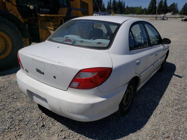 Photo 4 from auction – 2001 KIA RIO with VIN KNADC123916014061