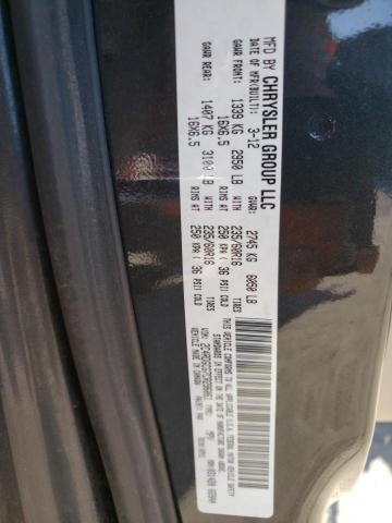 Photo 10 from auction – 2012 DODGE GRAND CARA with VIN 2C4RDGCG7CR296061