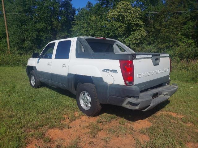 Photo 3 from auction – 2002 CHEVROLET AVALANCHE with VIN 3GNEK13T02G117675