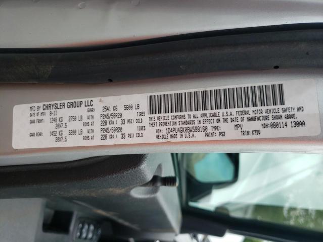 Photo 10 from auction – 2011 DODGE NITRO HEAT with VIN 1D4PU4GK0BW598160