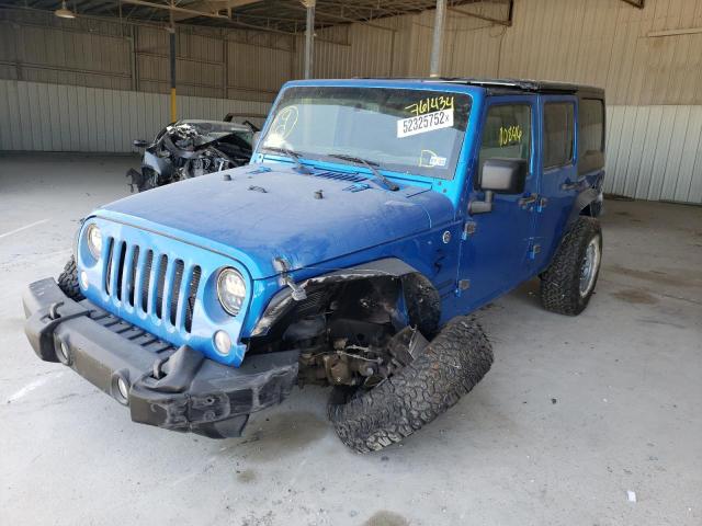 Photo 2 from auction – 2015 JEEP WRANGLER U with VIN 1C4BJWDG1FL761434