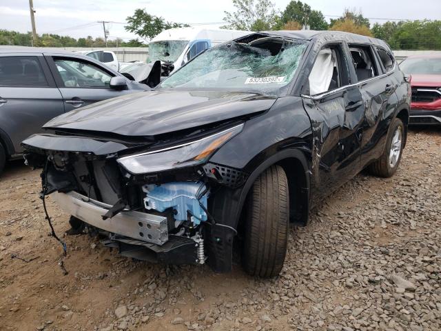Photo 2 from auction – 2022 TOYOTA HIGHLANDER with VIN 5TDBZRBH3NS576627