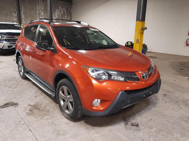 TOYOTA RAV4 XLE 2015 with VIN JTMRFREV5FD149388 - Photo from auction