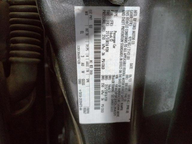 Photo 10 from auction – 2013 FORD FOCUS SE with VIN 1FADP3F2XDL364220