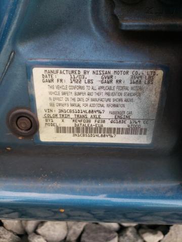Photo 10 from auction – 2004 NISSAN SENTRA with VIN 3N1CB51D14L884967