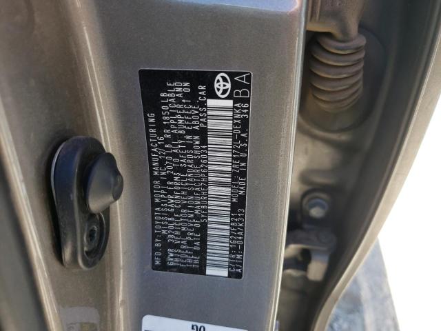Photo 10 from auction – 2017 TOYOTA COROLLA L with VIN 5YFBURHE7HP626034