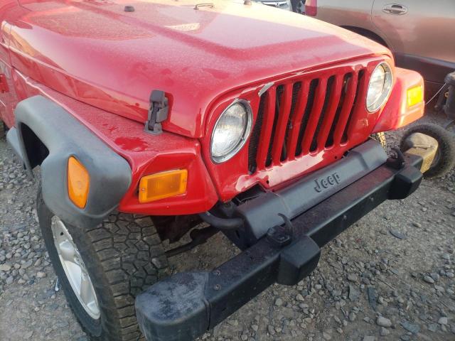 Photo 9 from auction – 2005 JEEP WRANGLER X with VIN 1J4FA39S85P364463