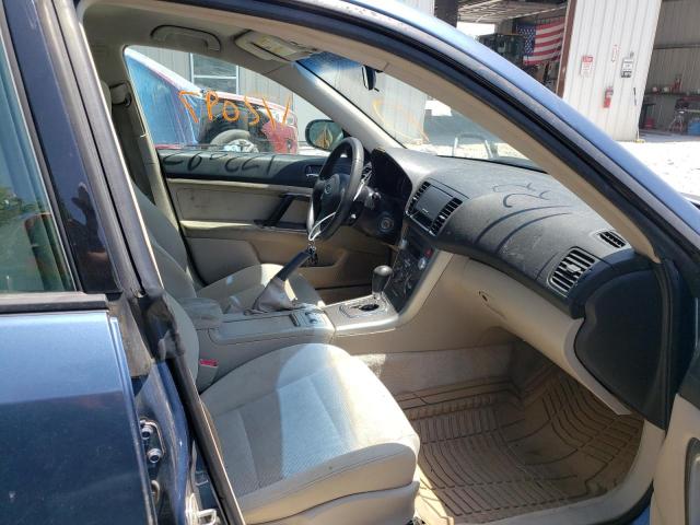 Photo 5 from auction – 2007 SUBARU LEGACY OUT with VIN 4S4BP61C577345876