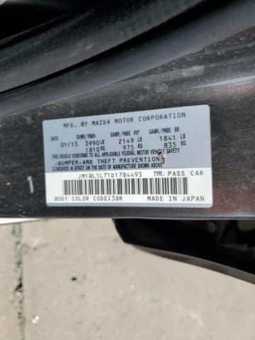 Photo 10 from auction – 2013 MAZDA 3 I with VIN JM1BL1L71D1784493