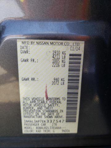 Photo 10 from auction – 2014 NISSAN ALTIMA 2.5 with VIN 1N4AL3AP7EN337547