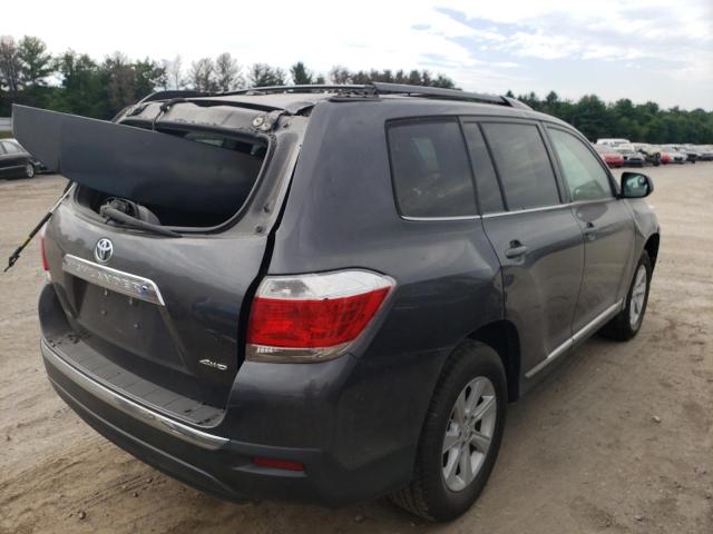 Photo 4 from auction – 2012 TOYOTA HIGHLANDER with VIN 5TDBK3EH5CS112927