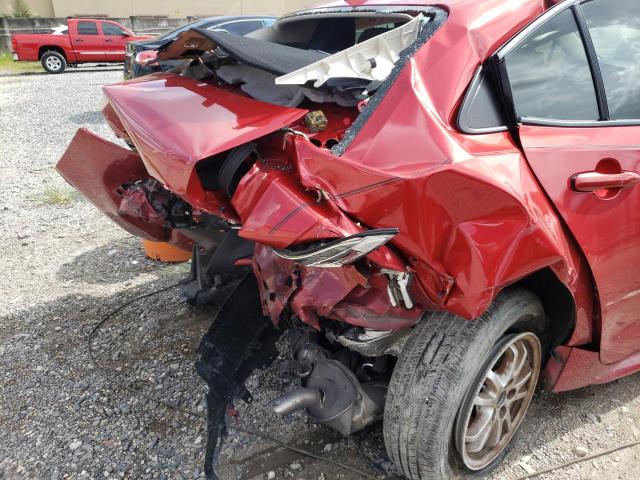 Photo 9 from auction – 2020 TOYOTA COROLLA LE with VIN JTDEBRBEXLJ004214