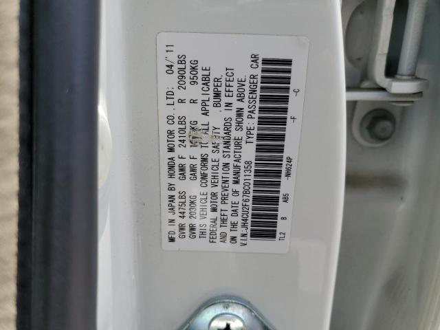 Photo 10 from auction – 2011 ACURA TSX with VIN JH4CU2F67BC011358