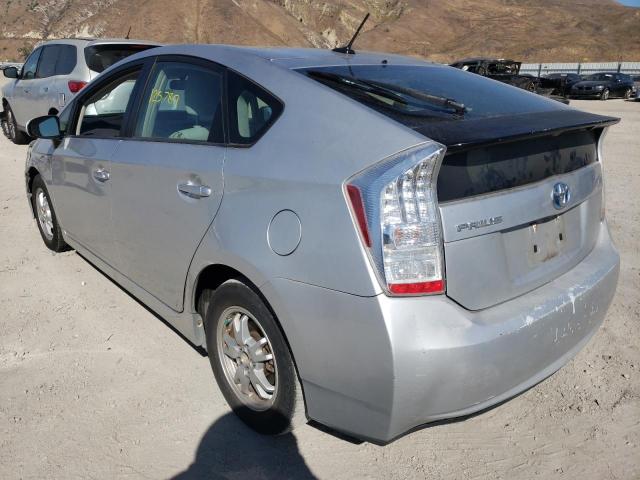 Photo 3 from auction – 2010 TOYOTA PRIUS with VIN JTDKN3DU9A0134242